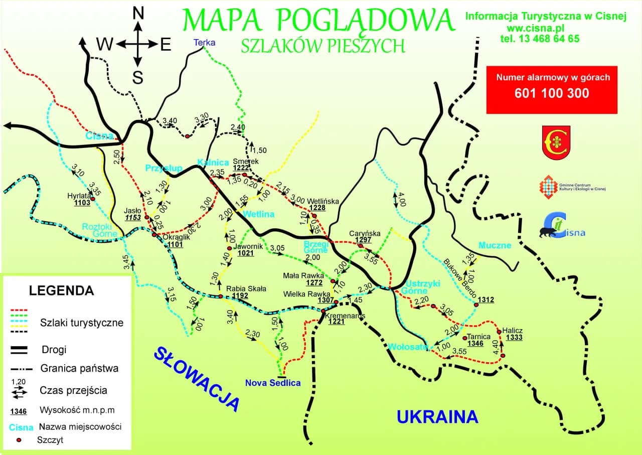 Bieszczady skąd na szlaki - jak uniknąć trudności w planowaniu trasy
